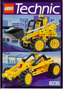 Bedienungsanleitung Lego set 8235 Technic Radlader