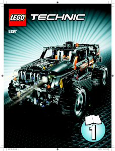 Brugsanvisning Lego set 8297 Technic Terrängbil