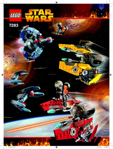 Brugsanvisning Lego set 7283 Star Wars Ultimate space battle