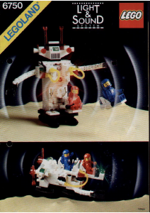 Manual Lego set 6750 Space Sonic robot