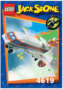 Manual de uso Lego set 4619 Jack Stone Avión