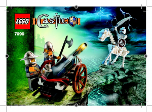 Brugsanvisning Lego set 7090 Castle Armbrøstangreb