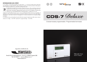 Manuale Lafayette CDS-7 Deluxe Termostato