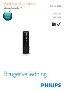 Brugsanvisning Philips SA4MIN04RF Mp3 afspiller