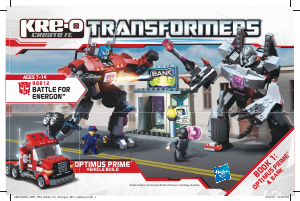 Manual Kre-O set 98812 Transformers Megatron
