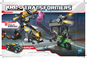 Bruksanvisning Kre-O set 98814 Transformers Stealth Bumblebee
