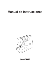 Manual de uso Janome 2032 Máquina de coser