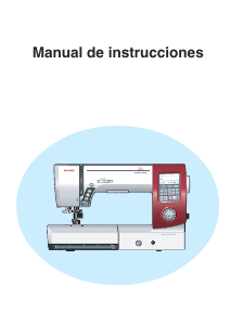 Manual de uso Janome 7700 QCP Máquina de coser