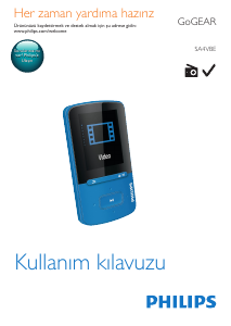 Kullanım kılavuzu Philips SA4VBE04PF GoGear Mp3 çalar