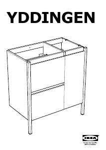 Hướng dẫn sử dụng IKEA YDDINGEN Tủ kệ