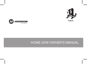 Handleiding Horizon Fitness Torus Fitnessapparaat