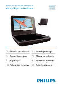 Instrukcja Philips PD7000C Odtwarzacz DVD