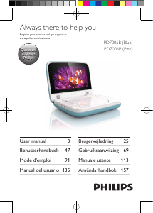 Mode d’emploi Philips PD7006 Lecteur DVD