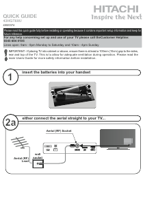 Manual Hitachi 43HGT69U LED Television