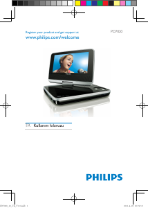 Kullanım kılavuzu Philips PD7020 DVD oynatıcısı