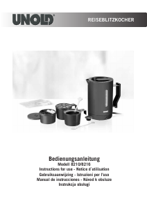 Manual Unold 8210 Reise-Blitzkocher Kettle