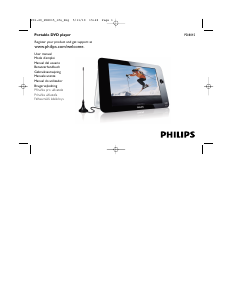 Manuál Philips PD8015 Přehrávač DVD