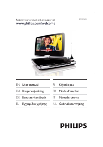 Bedienungsanleitung Philips PD9005 DVD-player