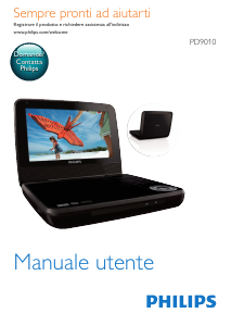 Manuale Philips PD9010 Lettore DVD