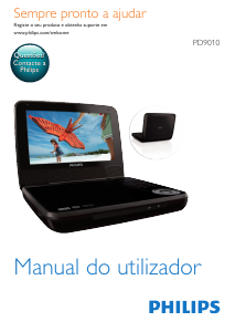 Manual Philips PD9010 Leitor de DVD