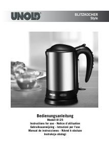 Manual Unold 8125 Blitzkocher Style Kettle