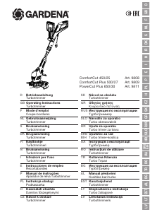 Manual Gardena ComfortCut 450/25 Grass Trimmer