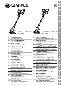 Manual Gardena ComfortCut Li-18/23 R Grass Trimmer