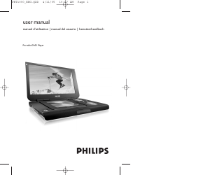 Manual Philips PET1000 DVD Player