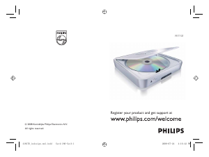 Manuale Philips PET101 Lettore DVD