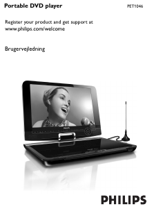 Brugsanvisning Philips PET1046 DVD afspiller