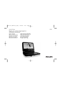 Manuale Philips PET702 Lettore DVD