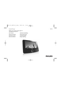 Manual de uso Philips PET723 Reproductor DVD