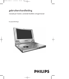 Brugsanvisning Philips PET800 DVD afspiller