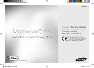 Manual Samsung GW73B Microwave