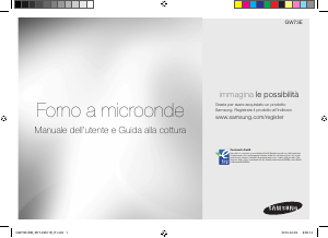 Manuale Samsung GW73E-WB Microonde