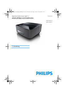 Handleiding Philips HDP1690TV Beamer