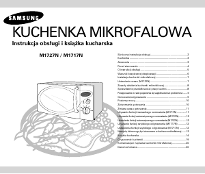 Instrukcja Samsung M1727N Kuchenka mikrofalowa