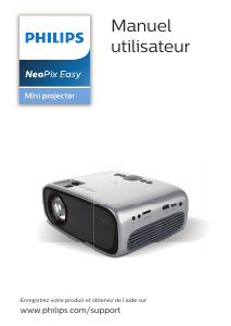 Mode d’emploi Philips NPX440 NeoPix Easy Projecteur