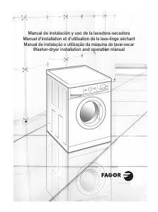 Manual Fagor 3FS-3611 Máquina de lavar e secar roupa