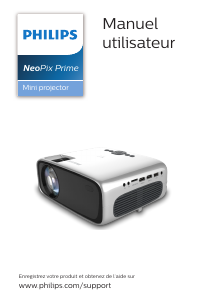 Mode d’emploi Philips NPX540 NeoPix Prime Projecteur