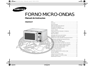 Manual Samsung M187AST Micro-onda