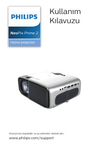 Kullanım kılavuzu Philips NPX542 NeoPix Prime 2 Projektör