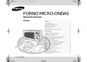 Manual Samsung M187DN Micro-onda