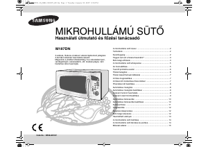 Használati útmutató Samsung M187DN-1S Mikrohullámú sütő