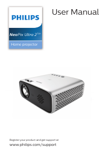 Manual Philips NPX644 NeoPix Ultra 2TV+ Projector
