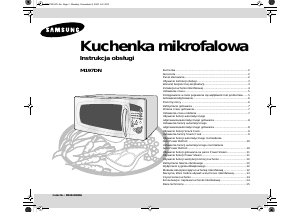 Instrukcja Samsung M197DN Kuchenka mikrofalowa