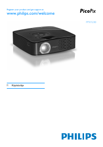Käyttöohje Philips PPX1230 PicoPix Projektori