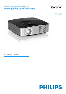 Manuál Philips PPX1430 PicoPix Projektor