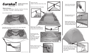 Manual Eureka Taron 3 Tent