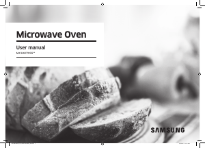 Manual Samsung MC32K7055CK Microwave
